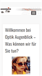 Mobile Screenshot of optikaugenblick.de